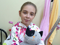 Оказана помощь ребенку Даша Данилина
